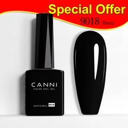Long-Lasting Velvet Matte Nail Gel Base & Top Coat Primer (9018 Black)