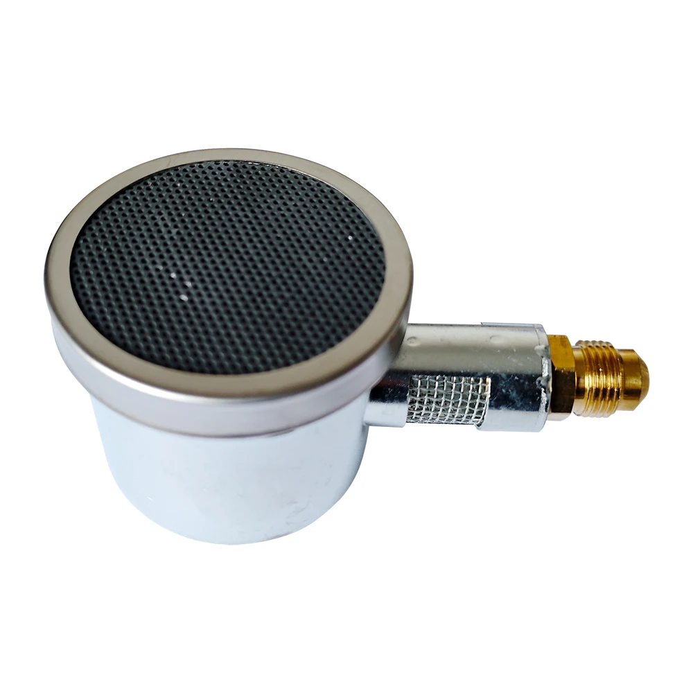 Small Portable Infrared Burner with 1.96MM Orifice Nozzle Adapter with 5/8-18UNF Male Thread Galvanized Steel Heating Space