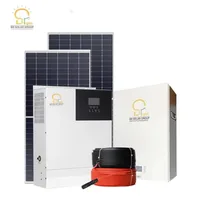 Kit complet de système solaire photovoltaïque HYID 5KW 8KW 10KW hors réseau, panneaux solaires muraux pour appareils électroménagers 1