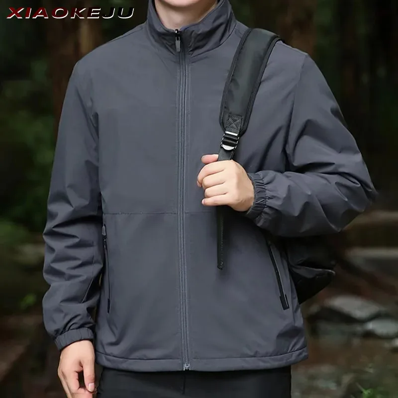Fashion Jacket Coat Man Corduroy Jacket Casual Style Sport Windbreaker Withzipper Motorcycle Sportsfor Outdoor Techwear