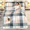 100% Cotton Anti-dirty Hotel Sleeping Bag Single Double Travel Soft Bed Sheet Portable Travel Adult Sleeping Bag 5