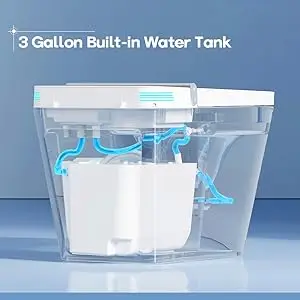built-in water tank