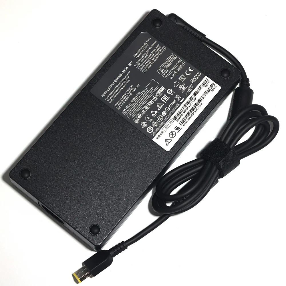 Adaptador ac para Laptop para Lenovo Legion Carregador para Y740 Y920 Y540 P70 P71 P72 P73 Y7000 Y7000p Y9000k A940 20v 11.5a 230w Usb - Imagem 2