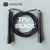 NEVERTOOLATE RA HANDLE  STRAIGHT HARD PE BEAD BEADED JUMP SKIPPING ROPE COLORFUL SKILL FREESTYLE FITNESS CROSSFIT 2