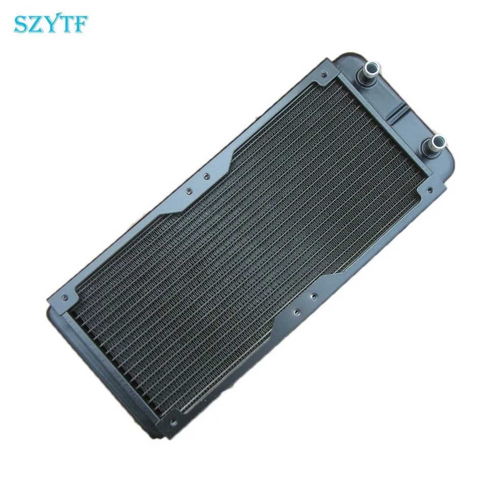 

240mm 18/10 Tube Straight G1/4 Thread Water Cooling Radiator Heat Exchanger Computer PC Water Cooler System CPU Heat Sink
