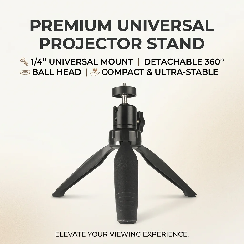 Versatile Extendable Tripod with Built-In Handle for Photography and Streaming
