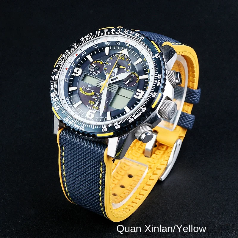 ラブフライト Amazon.com: Generic 23MM LEATHER STRAP FOR CITIZEN WATCH