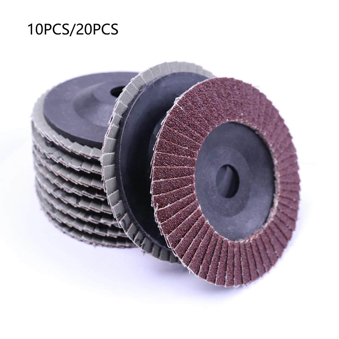 CHEERBRIGHT 10/20pcs Sanding Discs 80 Grit Grinding Wheel Blade for 100mm Angle Grinder Abrasive Tool Sanding Disc 16 22mm shaping disc woodworking angle grinding wheel sanding carving rotary tool abrasive disc angle grinder tungsten carbide