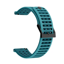 Premium 22mm Silicone Replacement Watch Strap - Durable Bracelet Wristband - 22mm (04)