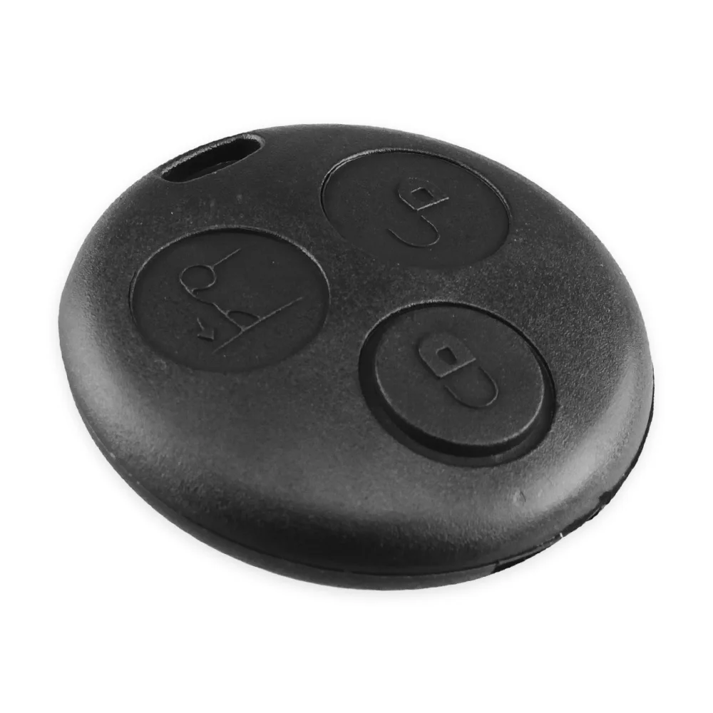 Telecomando Chiave 3 Pulsanti 433MHz Per Smart Car ForTwo, Passion, Roadster – Con Lama Non Tagliata E Parte Elettronica
