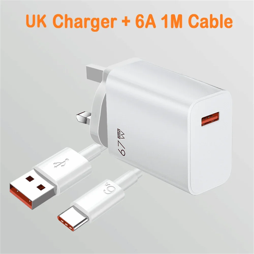UK Plug 1M Cable