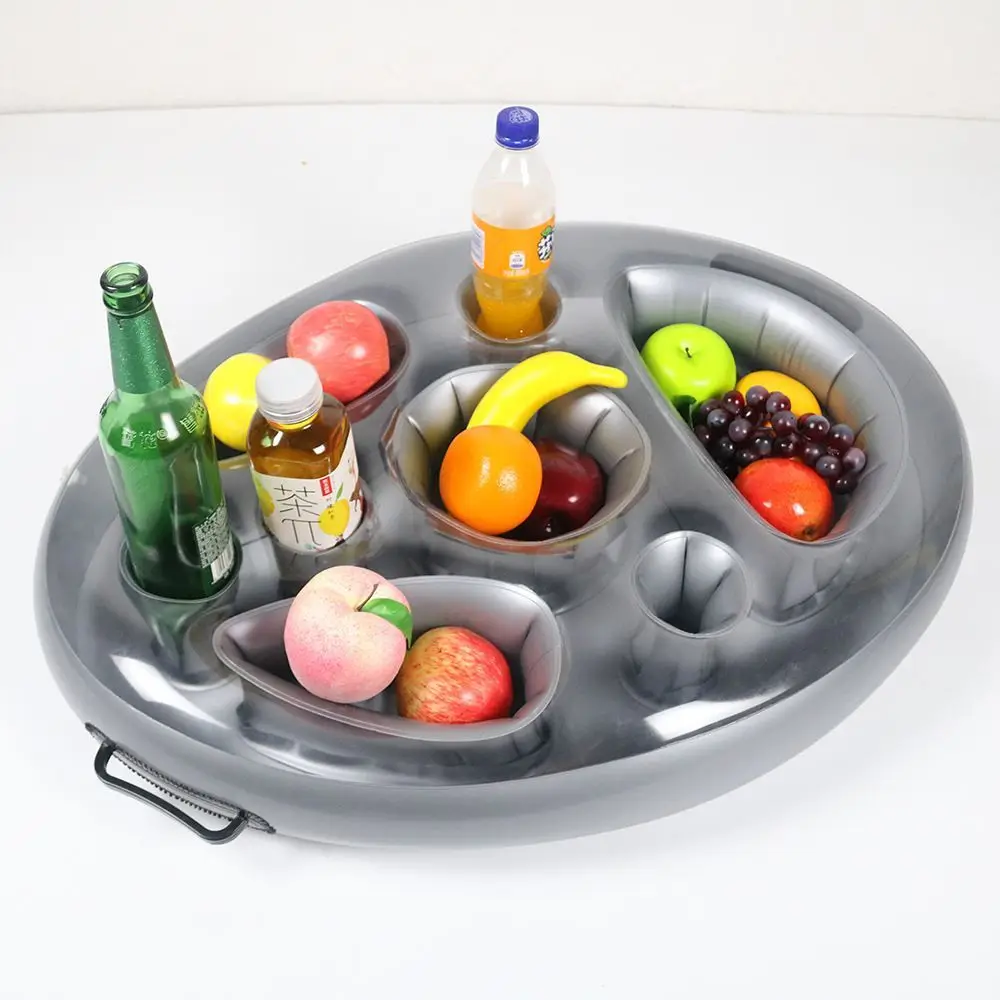 Swimming Pool Food Plate Food Beer Tray Summer Party Swimming Drink Holder Floating Cup Holder