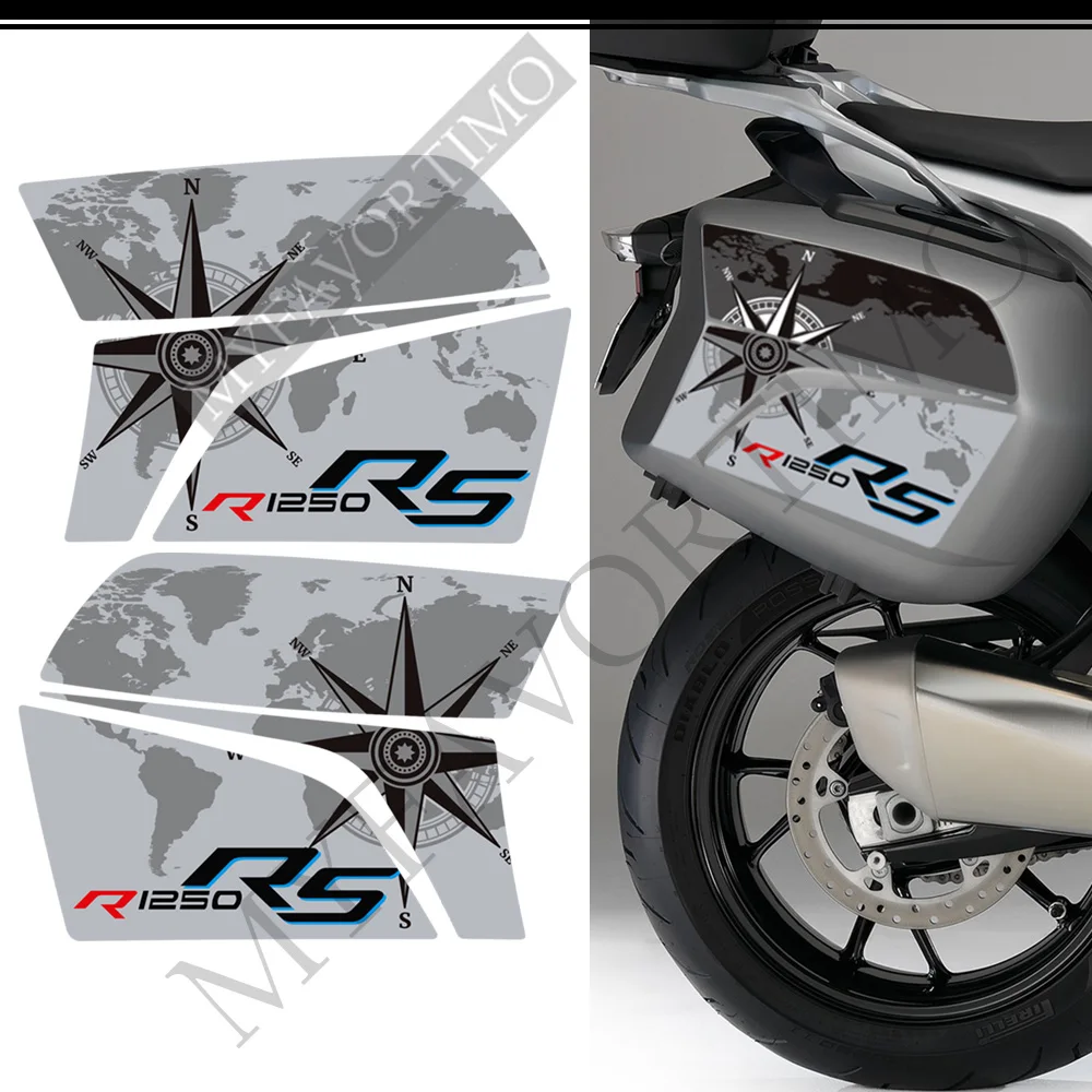 2019 2020 2021 2022 Motorcycle Stickers Decals Tank Pad Protector Trunk Luggage Panniers Cases For BMW R1250RS R 1250 RS R1250