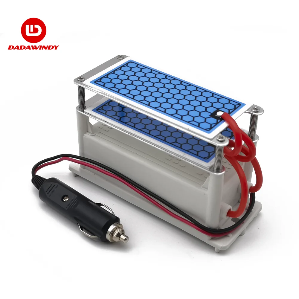 10g Portable Ozone Generator 12V Air Purifier Ozonizer Sterilizer For Home Or Car Cleaner Sterilizer Remove Formaldehyde