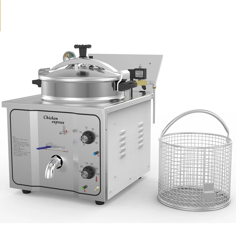Hot Sale KFC Broasted Chicken Frying Machine Pressure Chicken Fryer