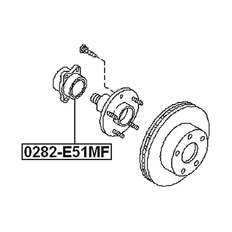 ڵ չ  ݼ չ  ABS 2WD 4WD 40210-WL000 , ֻ ׷ E51 2002-2010 2.5 3.5 