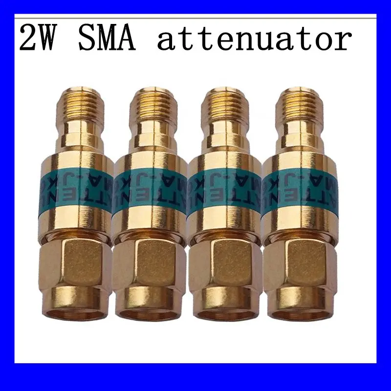 Atenuador Coaxial rf 2w dc para 6.0ghz 50ohm1db2db3db5db6db10db15db20db 30db
