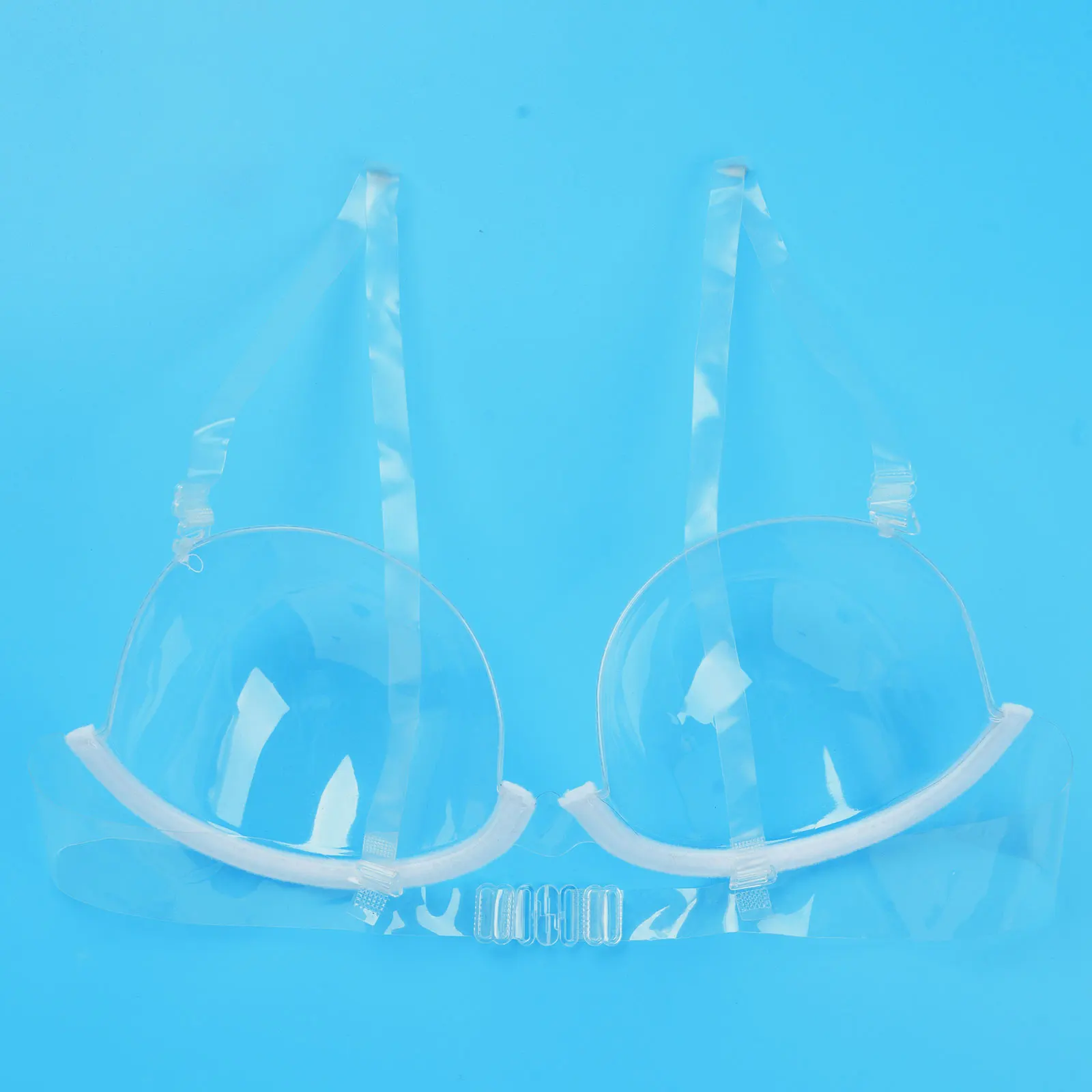 Women's Glossy Patent Leather Bra Top Image 10