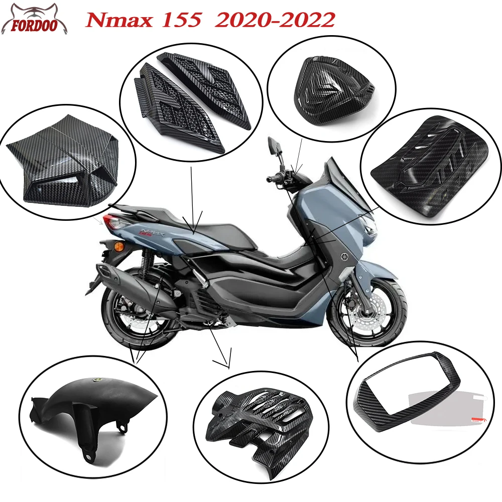 オートバイのヘッドライトカバー ヤマハ NMAX155 NMAX125 べたつか 