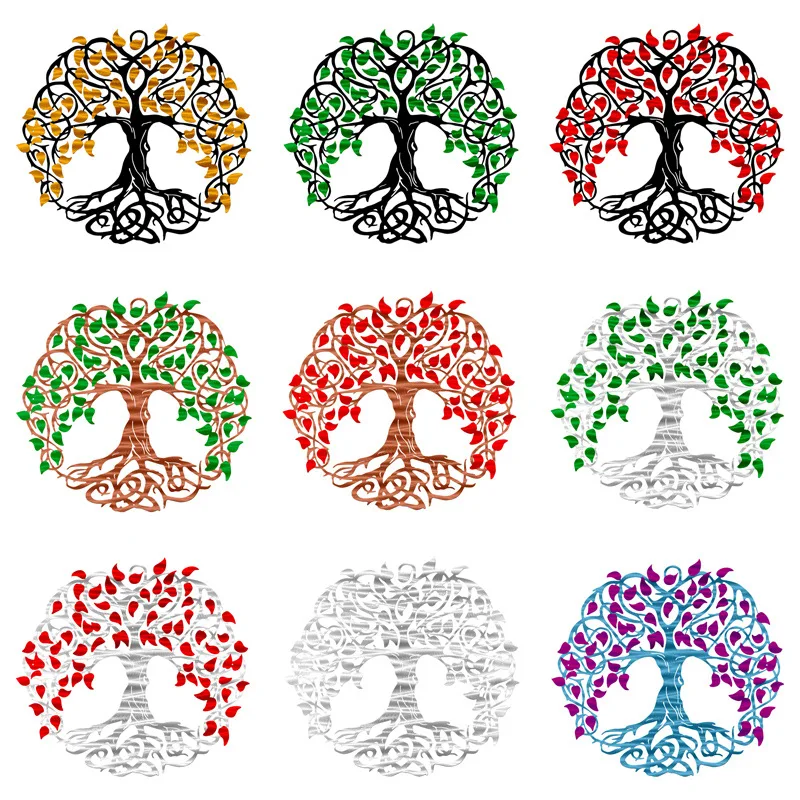 New Tree Of Life Metal And Iron Wall Hanging Decorations Art Home Decoration |