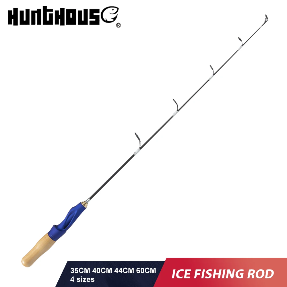 

Hunthouse Spinning Winter Ice Fishing Rod 2 Sections Ultra-ligh Pesca 35CM/40CM/44CM/60CM Outdoor Sport Pole For River Tackle