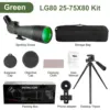 Xiyear 25-75x80 Telescope Spotting Scope Large Field Powerful Zoom Monocular With Phone Adapter Tripod For Bird Watching Camping 6