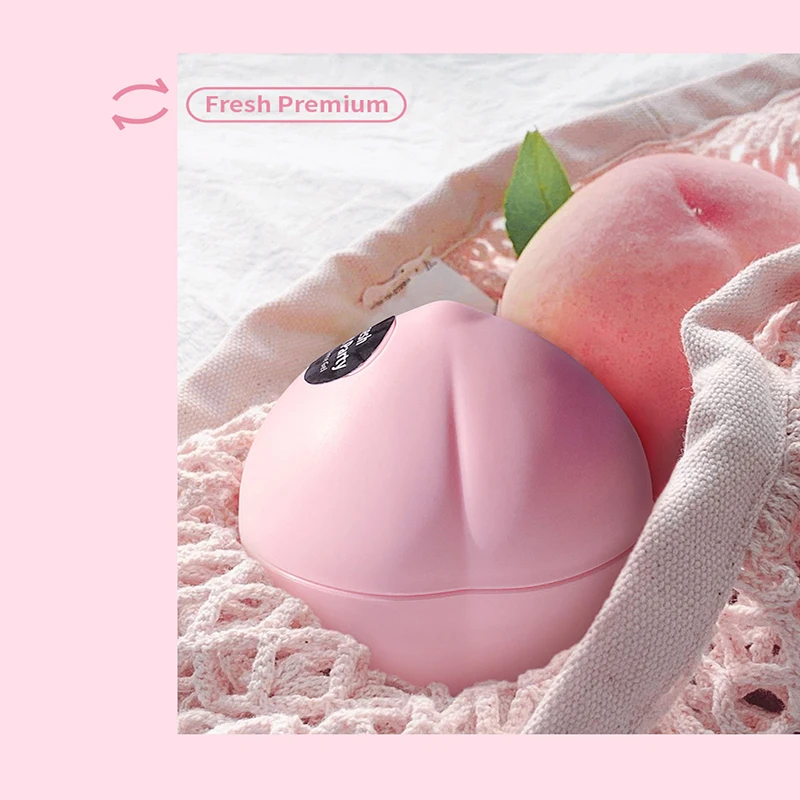 White Peach Oolong Incense Storage Box Fragrance Wardrobe Air Freshener Car Aromatherapy Cream Solid Car Ornaments