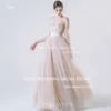 XPAY Bohemian Illusion O Neck Korea Ball Gown Pleats A Line Wedding Dresses Photography Shoot Elegant Customised Bride Gown 1