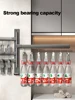Wall Bathroom Hooks Shelf Hanger Rod Towel Bar Folding Towel Rack Clothing Rods Balcony Socks Bra Towel Hanger Bathroom Hardware 5