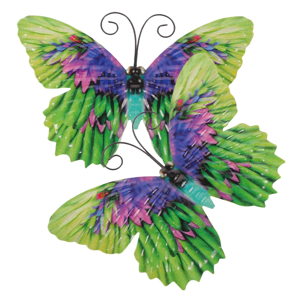 

Wall Art Hanging Sculpture Wrought Iron Butterfly Large Ornaments Outdoor Garden Decoration