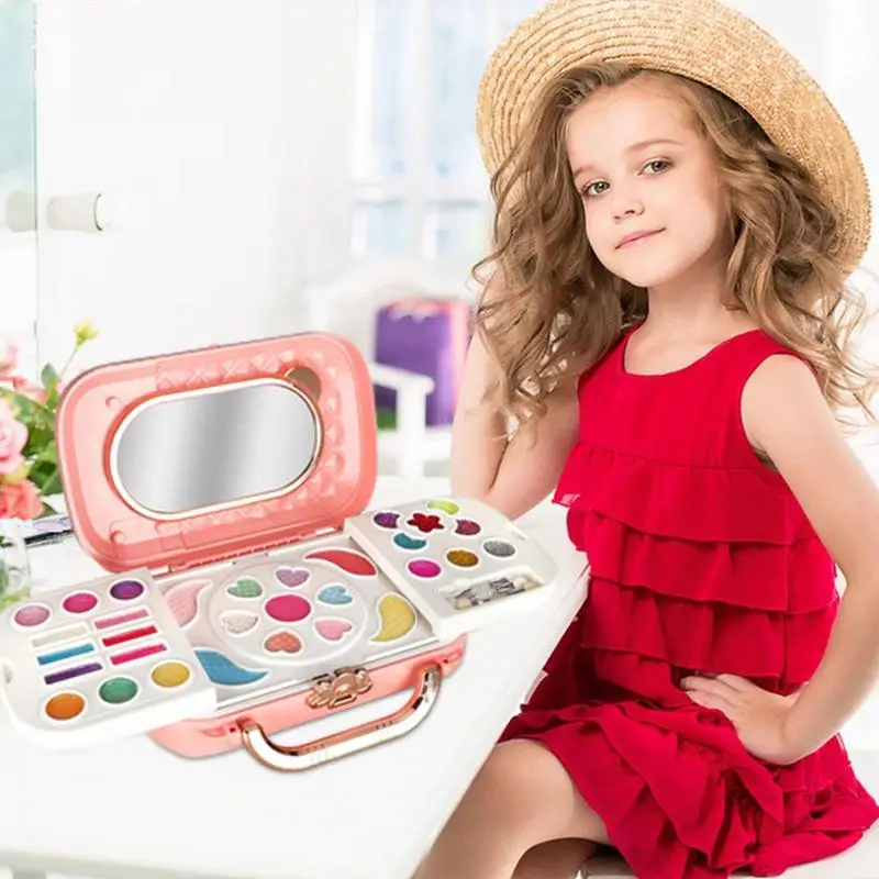 

Kids Makeup Sets Cosmetic Beauty Sets For Children Mild Children Princess Pretend Play Games Toys For kids Over 3 Years Old
