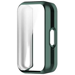 Soft TPU Protective Full Screen Protector Bumper Cover - Samsung Galaxy Fit 3 (Kingfisher Green)