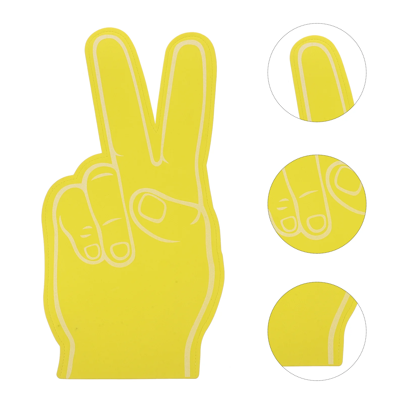 3 Pcs Foam Fingers Cheerleading Hand Gifts Girl Toys for Girls Pom Poms Eva Football Noise Makers Child