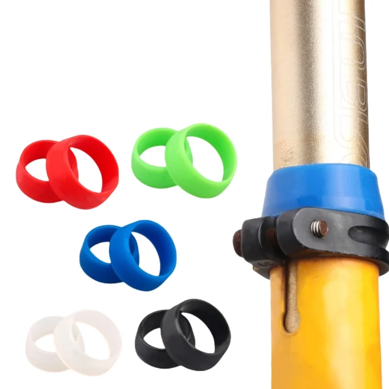 Bicycle Seatpost Cover 1Pc Rubber Ring Dust Cover