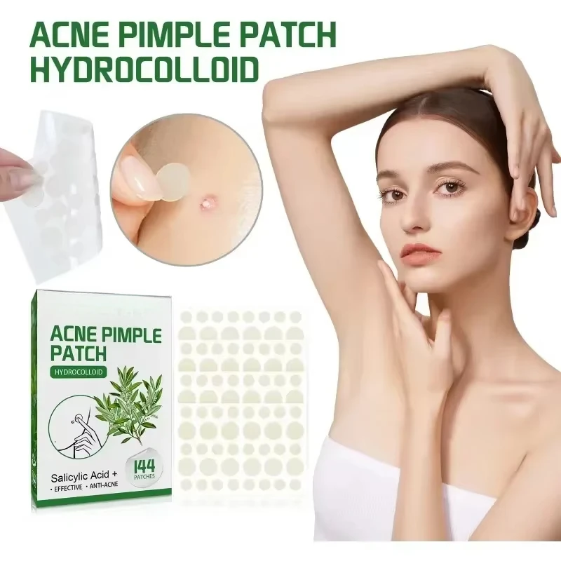 144pcs Acne Pimple Patch Face Invisible Stickers Quick Effect Treatment Removing Patches Beauty Acne Tools Face Skin Care