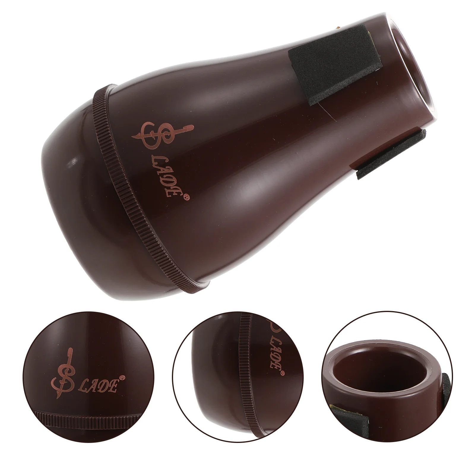 

Trombone Mute Silencer Replace Alto Practice Noise Sordine Training Accessory Instruments Parts Sound Dampener Damper