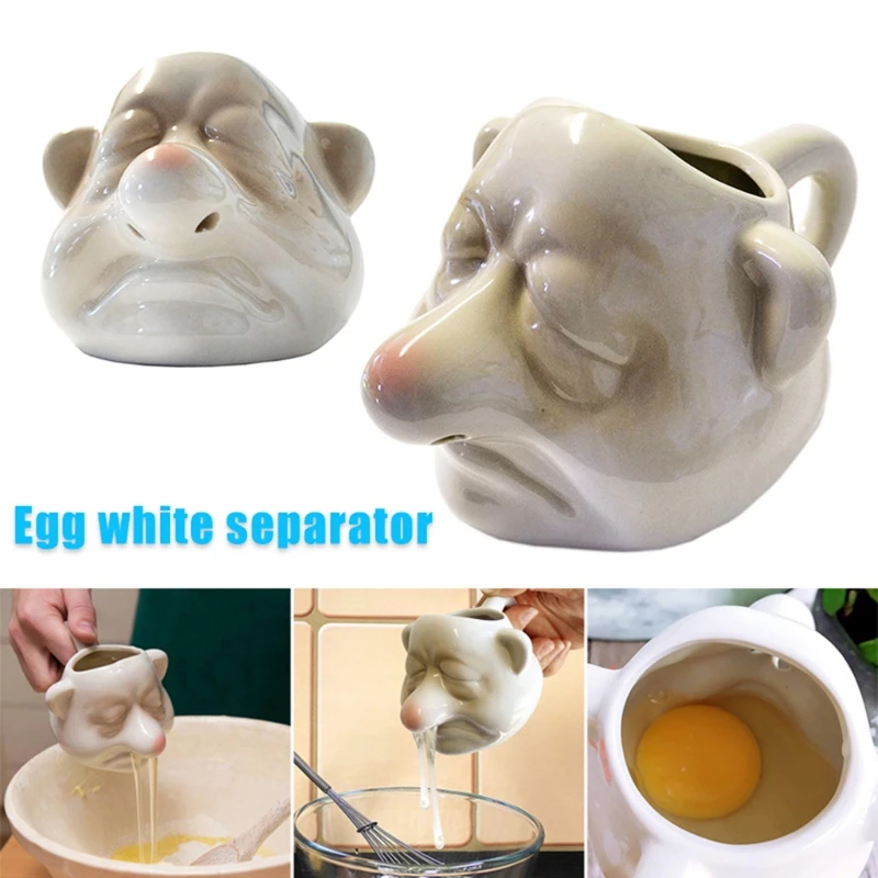 Egg Yolk Separator Handheld Egg White Household for Cooking Baking