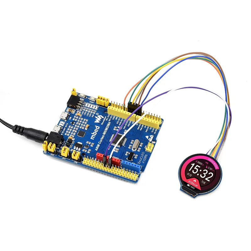 ߰ſ Ǹ 1.28 ġ SPI 240X240 GC9A01 SPI  LCD ÷ ȭ  ŰƮ, RGB 65K ÷ Arduino STM32 RPI   3
