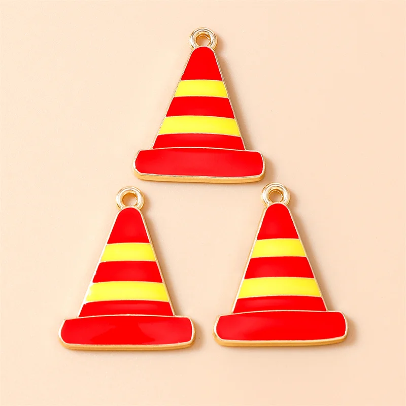 Leslie 10 Stück Feuerwehr-Charm, Hydrant Truck, Helm, Stiefel, Anhänger für Schmuckherstellung, DIY-Halskette, Ohrring-Zubehör – Detail 12