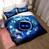 3D Game ASTRO BOT Cartoon 2pcs Bedding Sets Bed Set Duvet Cover Bed Comforte Set Bedding Set Luxury Birthday Gift For Boy 1