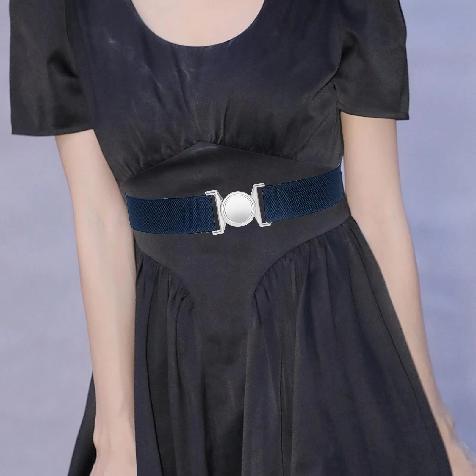 

Пояс на резинке для мужчин и женщин, классический декоративный пояс для брюк, платьев, дамских платьев, для свиданий, фестивалей, путешествий