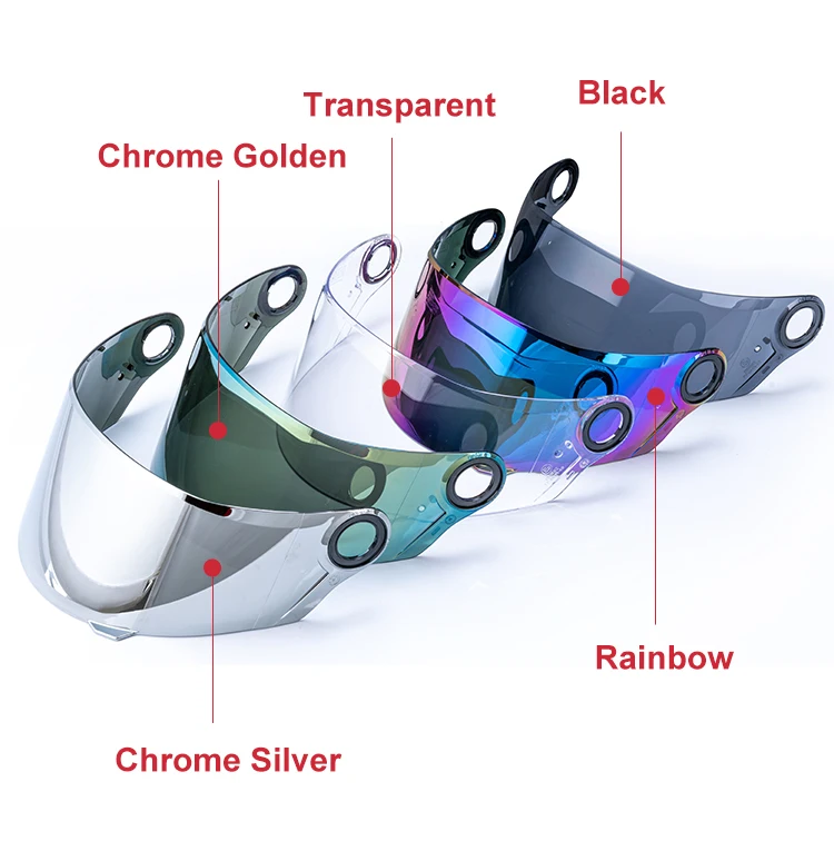 Helm visier für ls2 ff358 ff396 Vollgesichts-Motorrad helm visier mehrfarbig optionales Objektiv geeignet für ls2 ff358 ff396 ff392 – Detail 7