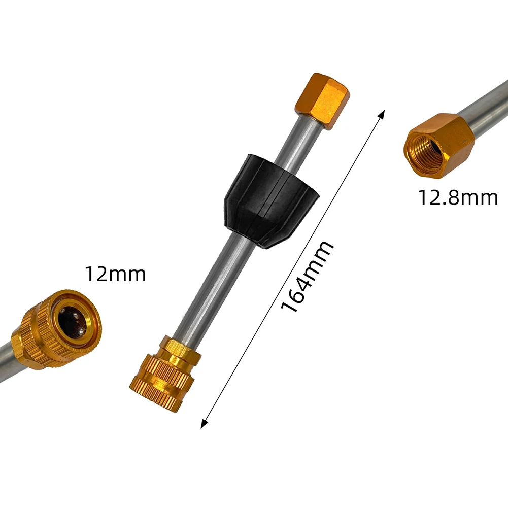 1Pcs Hochdruckreiniger Spray Lance Auto Waschmaschine Verlängerung Lance Düse Schnell Anschluss Power Washer Schlauch Für Reinigung Werkzeug – Detail 4