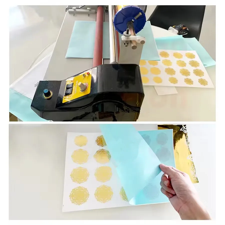 DIY 골드 실버 멀티 트랜스 메탈릭 워터 슬라이드 데칼 페이퍼, 골드 메탈릭 트랜스퍼 페이퍼 ab, 유리 세라믹