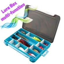 

NEW 8 Compartment Mini Storage Case Flying Fishing Tackle Box Fishing Spoon Hook Bait Storage Box Fishing Accessories Hotsale