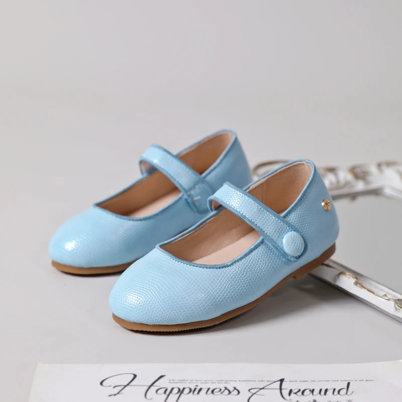 AS New Kids Shoes Children Princess Shoes Baby Girls Leather Shoes Toddler Ballet Flats First Walker Fashion Shoes Mary Jane 3