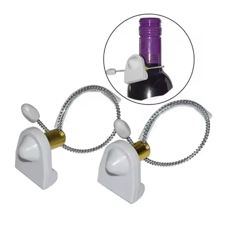 Shopping Malls Antitheft Protection Wine Bottle Tag 58Khz Wine Bottle Hang Tag Alarm Security