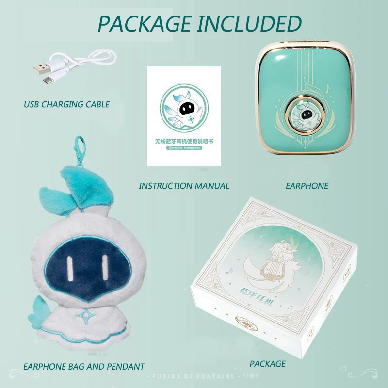 原神インパクト放浪者スカーミッシャーニャー TWS イヤホンワイヤレス