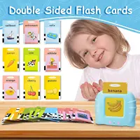 Early Education Flash Card Talking Flashcards for Kids Preschool Electronic Early Education Machine Gift Toddlers Montessori Toy 2