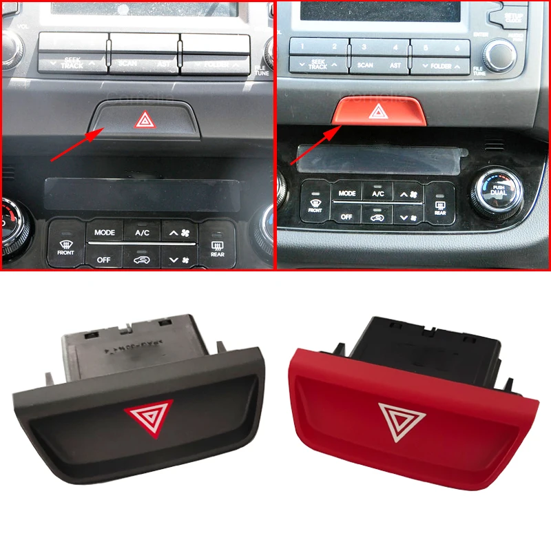 Interruttore Luce Di Emergenza Auto Doppio Interruttore Flash Pulsante Luce Di Emergenza Per Kia Sportage 2010 2011 2012 2013 2014 937903W000